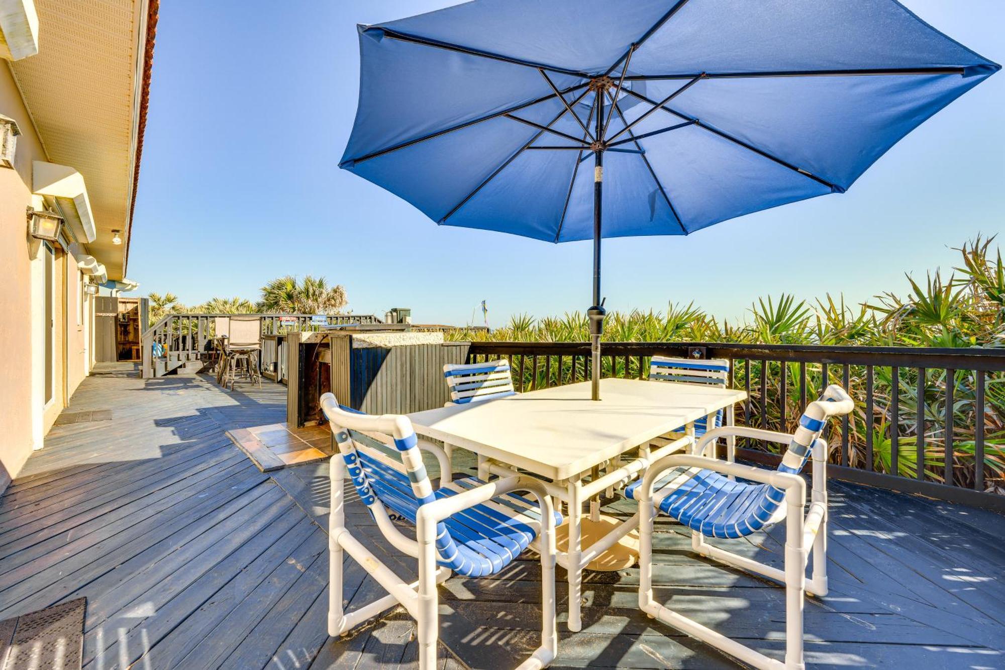 Oceanfront Oasis In Flagler Beach With Deck And Views! المظهر الخارجي الصورة