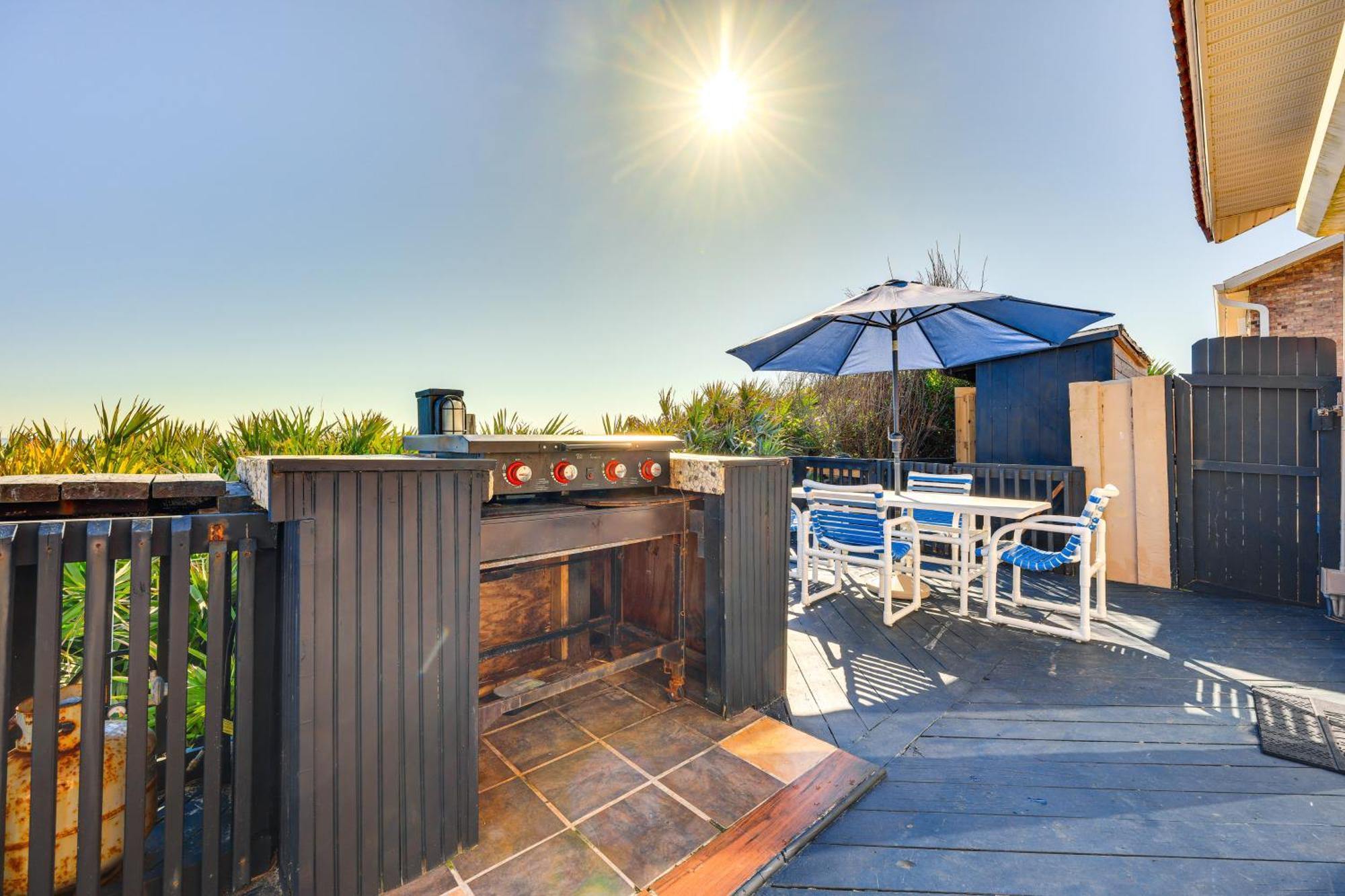 Oceanfront Oasis In Flagler Beach With Deck And Views! المظهر الخارجي الصورة
