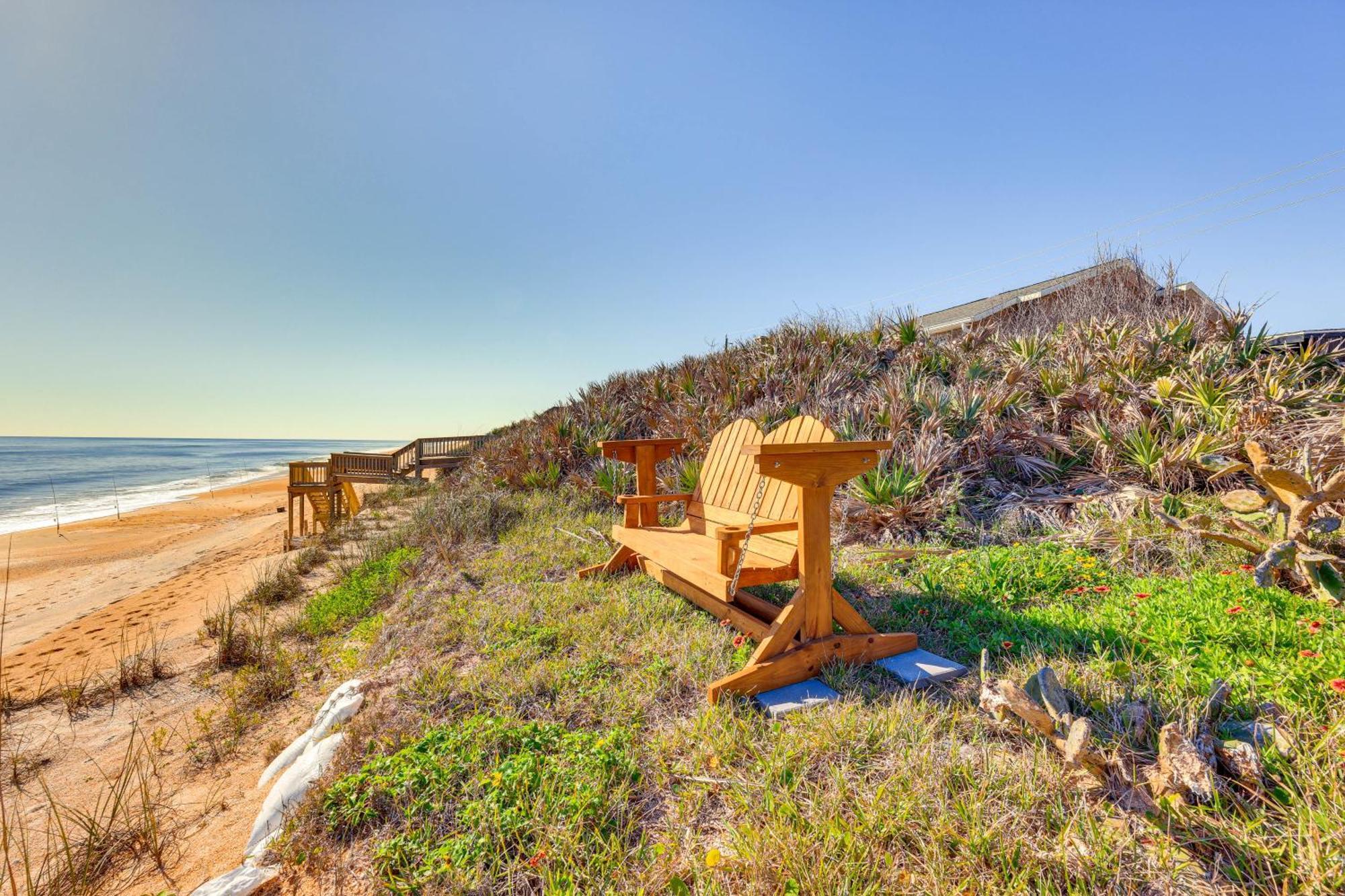 Oceanfront Oasis In Flagler Beach With Deck And Views! المظهر الخارجي الصورة
