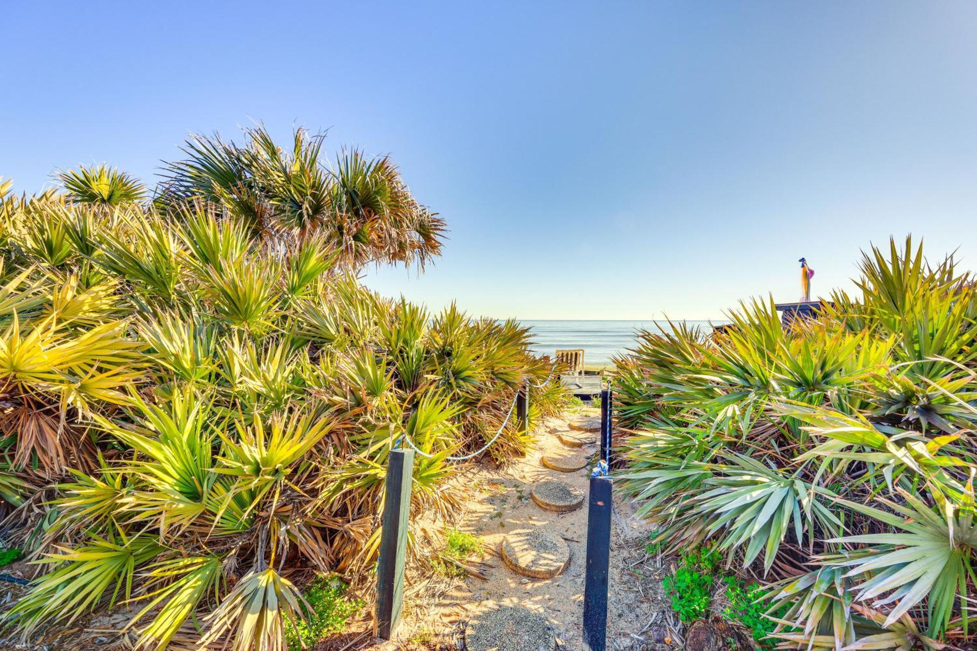 Oceanfront Oasis In Flagler Beach With Deck And Views! المظهر الخارجي الصورة